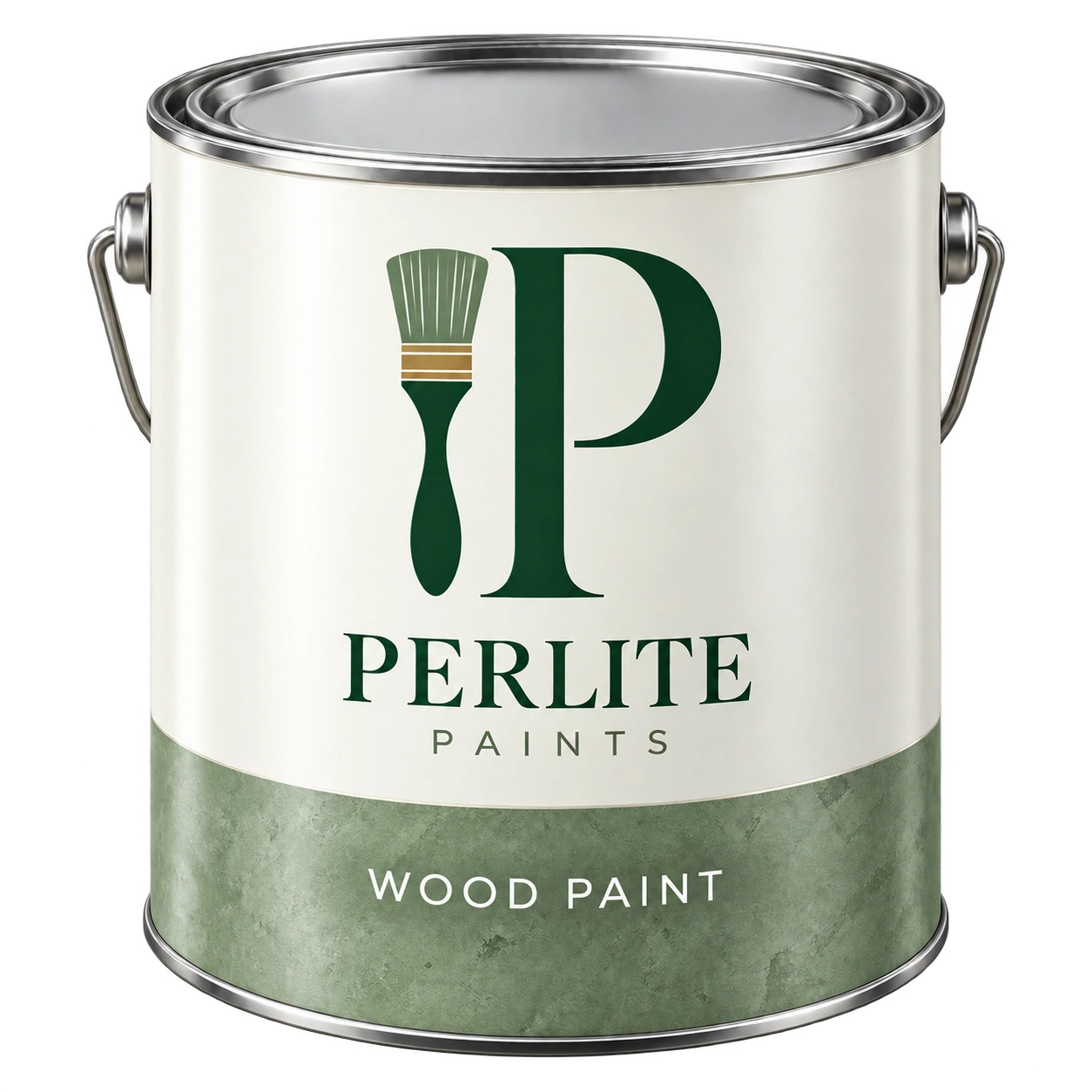 Perlite Paints can: wood paint